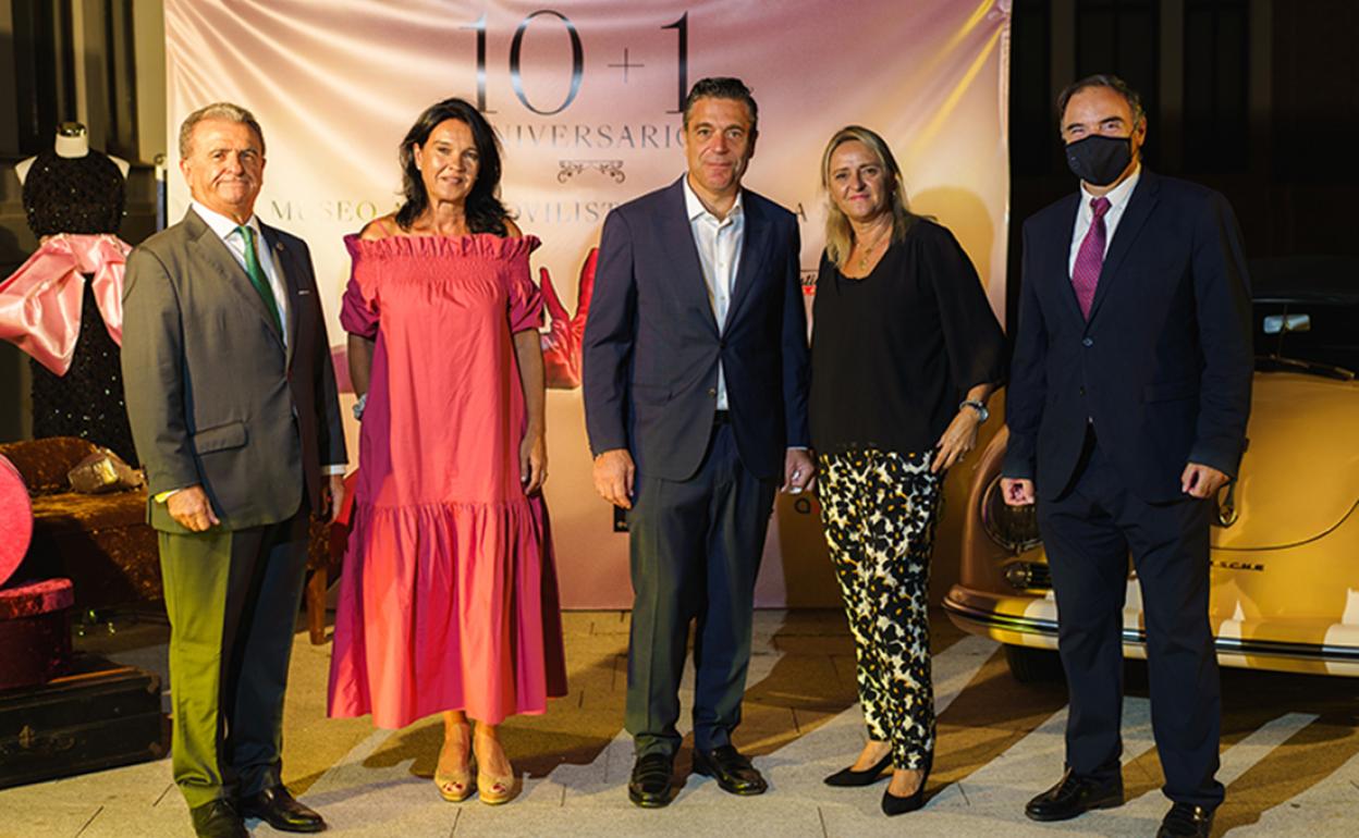 Rafael Pérez Peña, María José Campos, Juan Antonio Lara, Caroli Salido y José Carlos Gaspar..