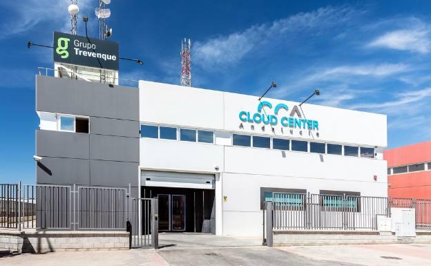 Fachada de Cloud Center Andalucía, centro de datos referente en seguridad. 