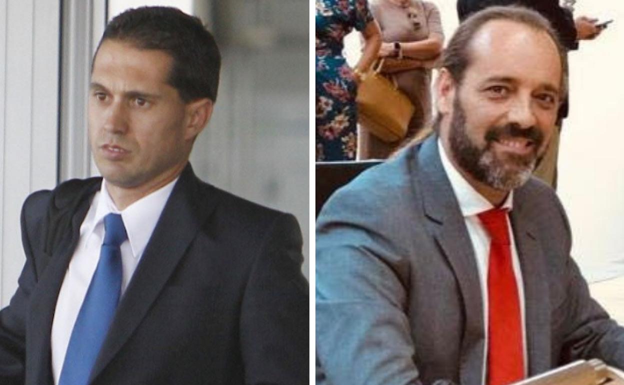 Juan Cassá (derecha) fue compañero de José Luis Paradas Romero en Ciudadanos. 