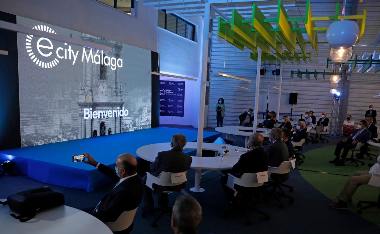 Presentación del proyecto ecityMálaga.