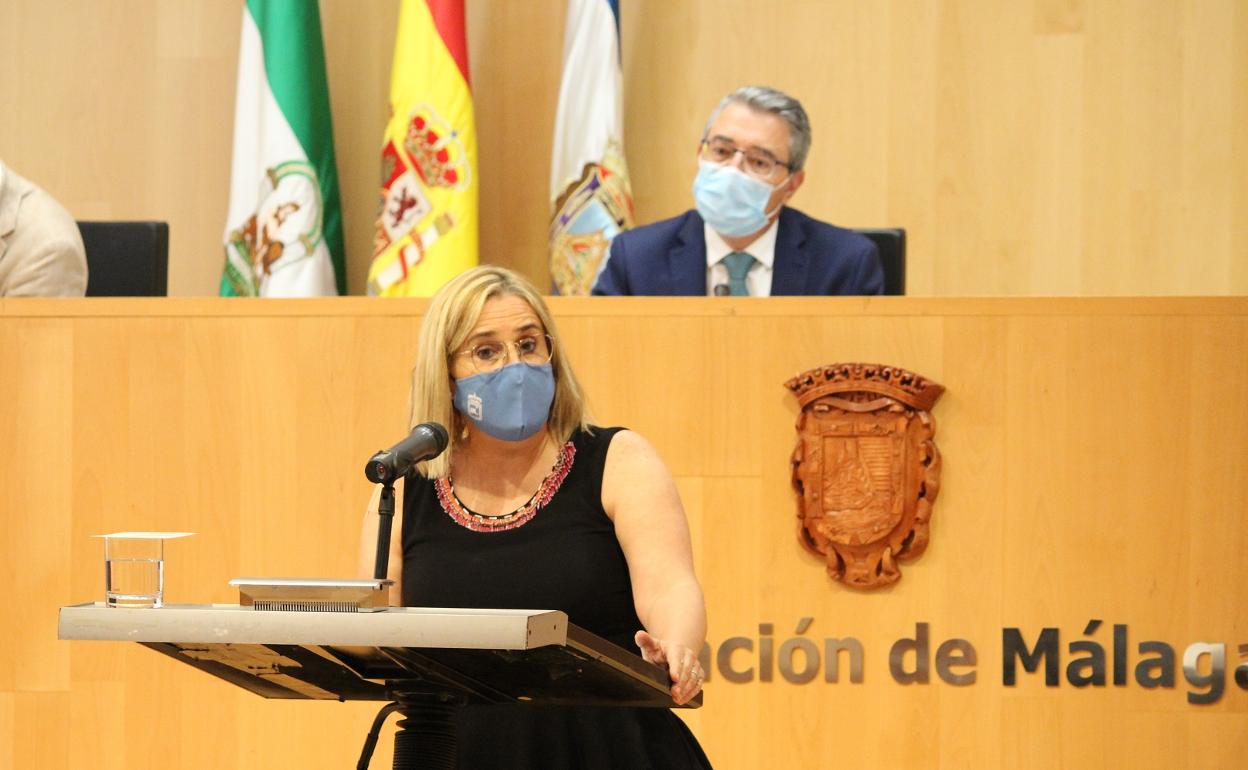 Ana Mula intervino este miércoles desde la tribuna de los alcaldes