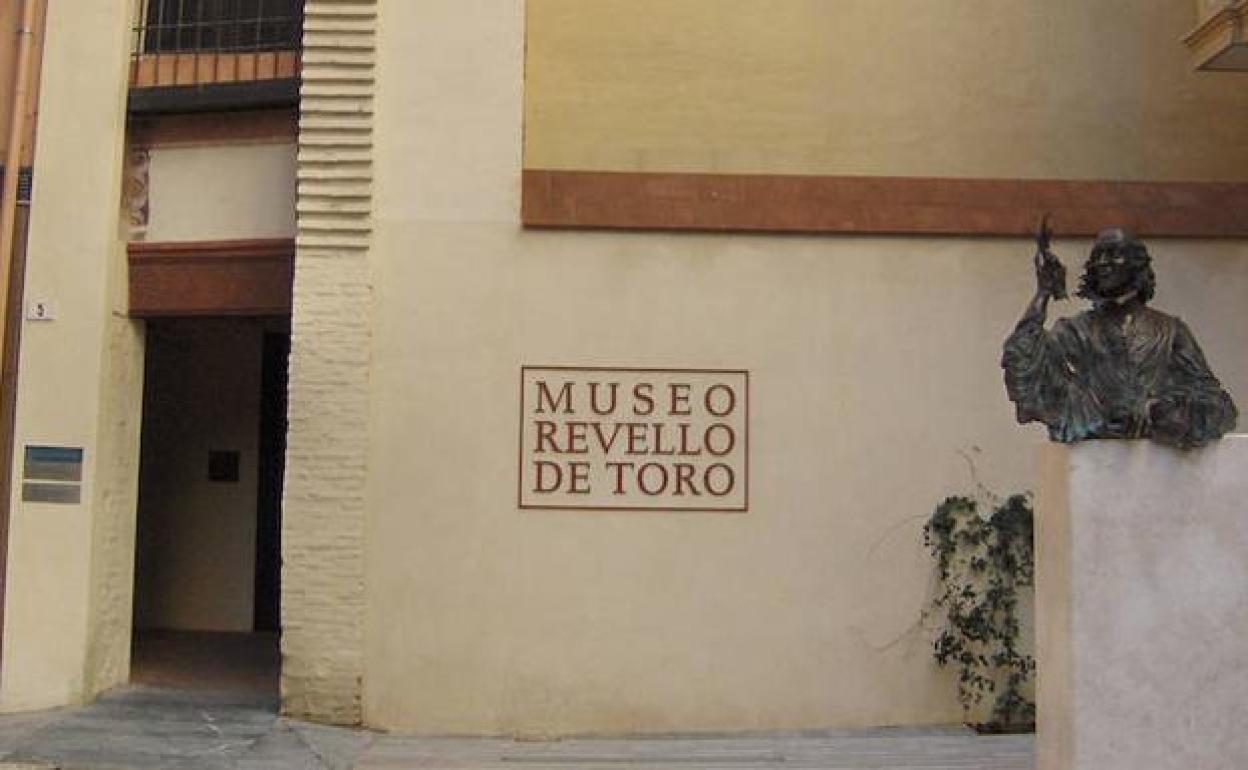 Fachada del Museo Revello de Toro, en el Centro de Málaga. 