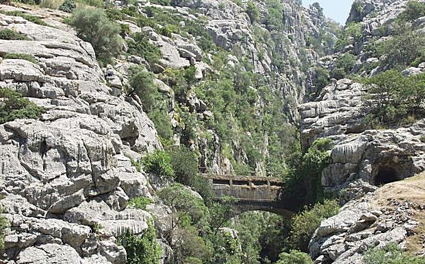 Buitreras del Guadiaro y el falso Puente de los Alemanes