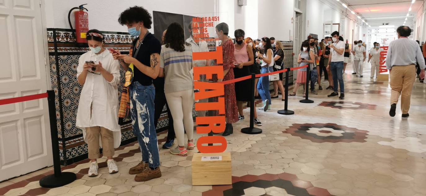 Celebración de la sexta Noche de los Libros. 