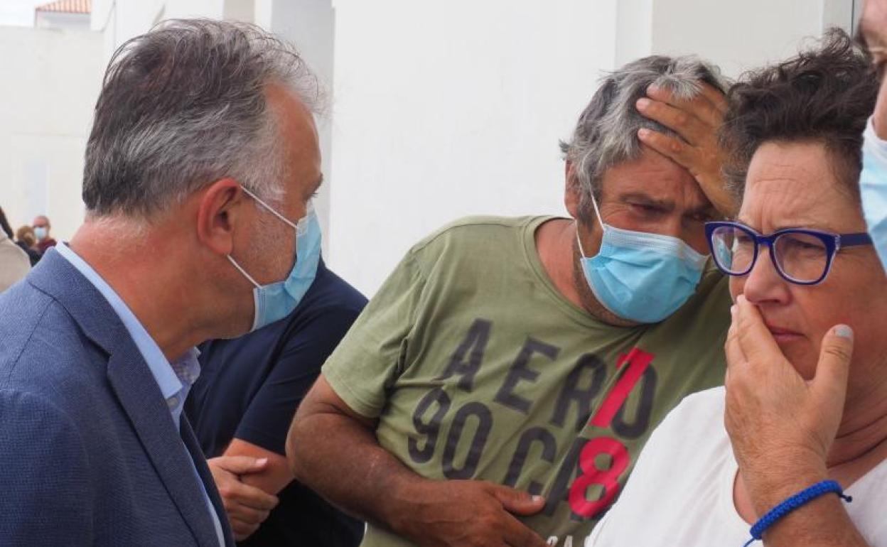 Centro de acogida donde se encuentran los realojados por el volcán de La Palma