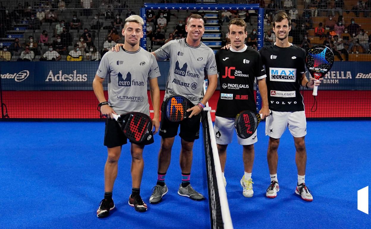 Momo González cae en la semifinal del Open de Lugo del World Padel Tour