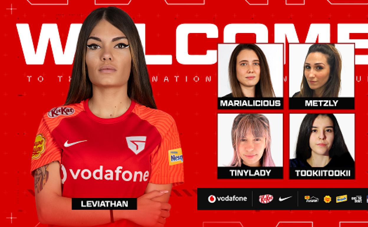 Vodafone Giants participará en Game Changers con un equipo femenino de Valorant