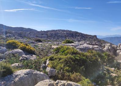 Imagen secundaria 1 - Cortijo del Charcón. El paisaje de este conjunto kárstico recuerda al Torcal de Antequera. La erosión ha creado originales formas en las piedras.