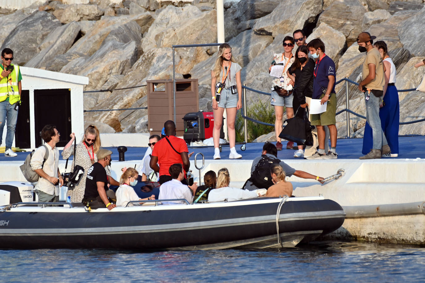 Fotos: Rodaje de &#039;The Crown&#039; en Puerto Banús