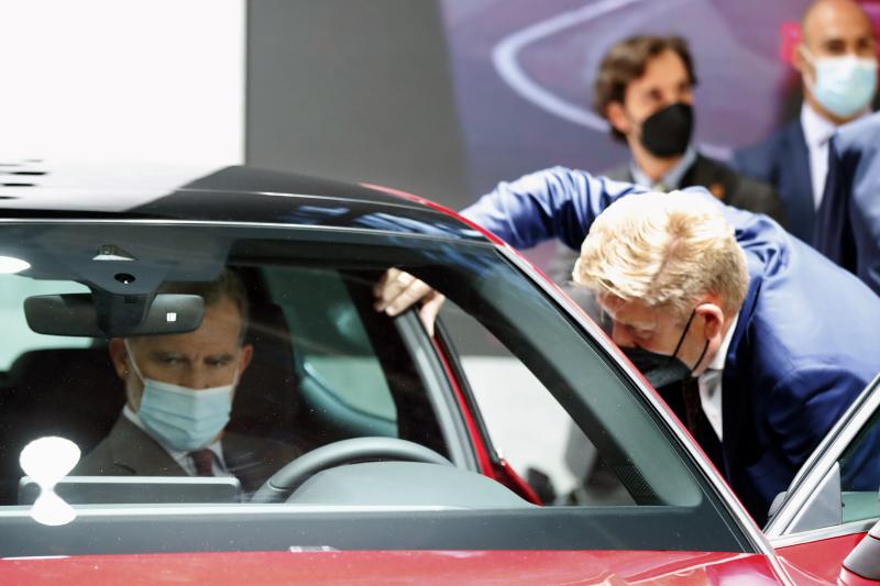 Fotos: Felipe VI en la inauguración del salón del Automóvil Barcelona