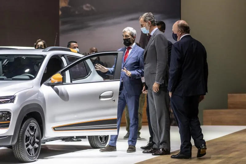 Fotos: Felipe VI en la inauguración del salón del Automóvil Barcelona