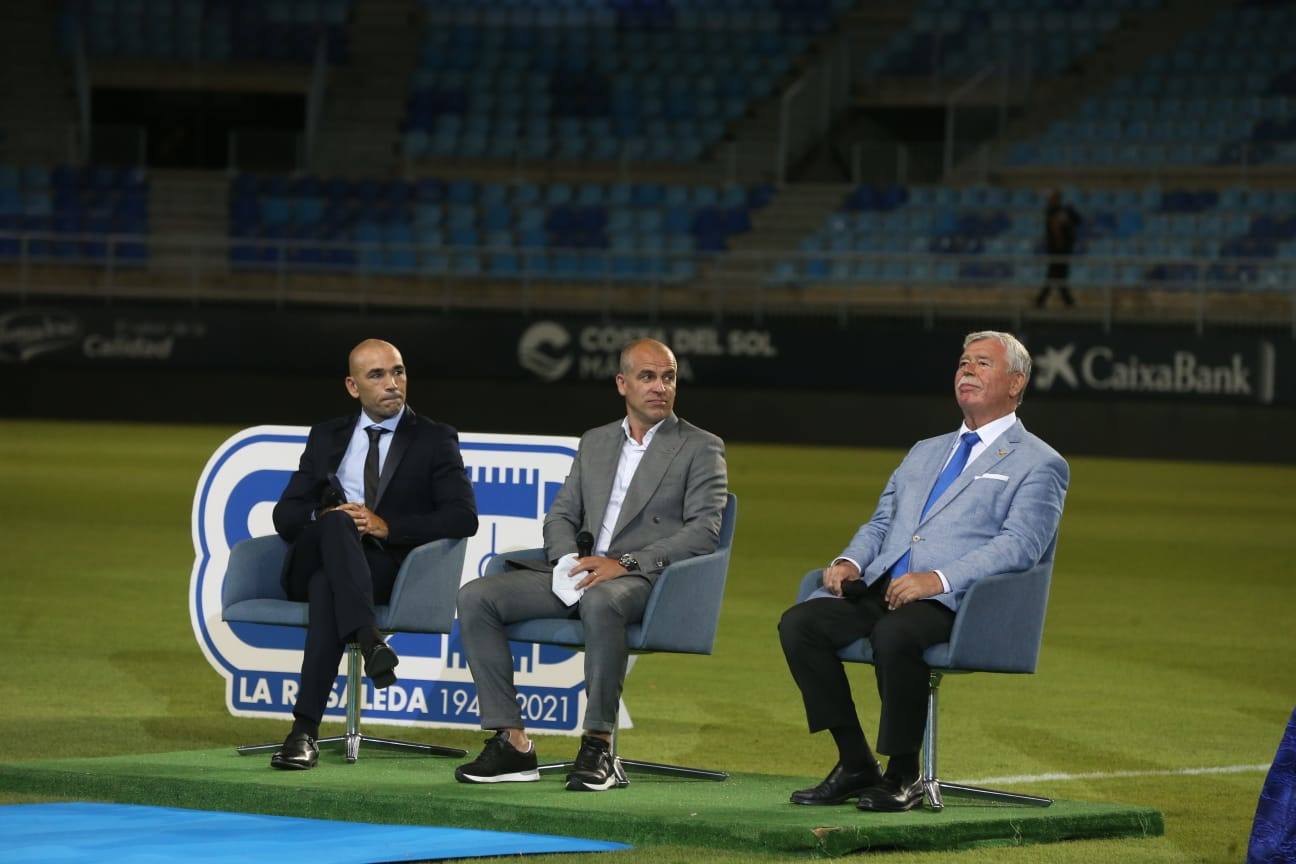 Celebración de los 80 años del estadio La Rosaleda. 