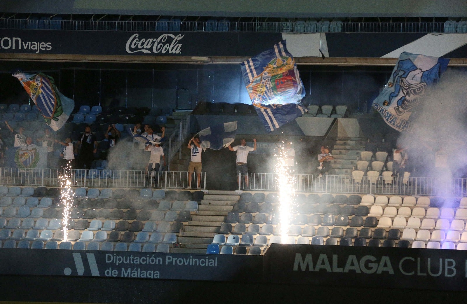 Celebración de los 80 años del estadio La Rosaleda. 