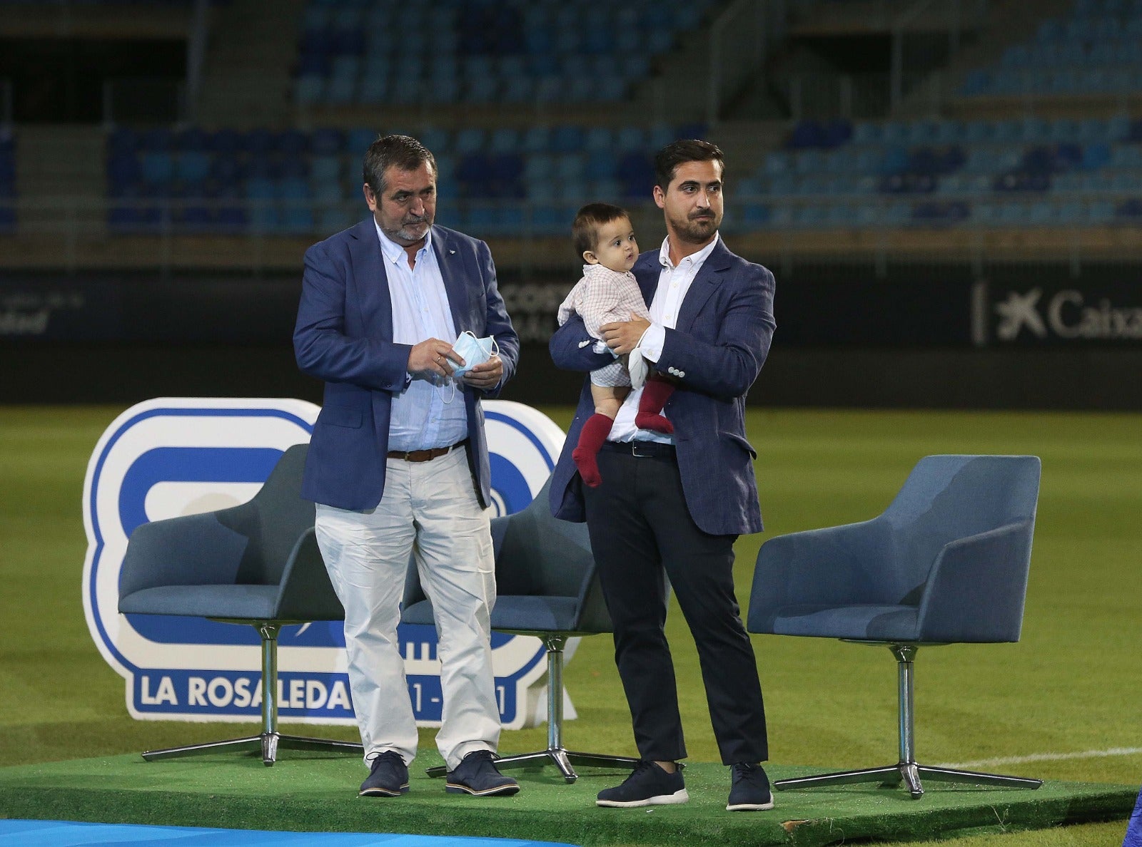 Celebración de los 80 años del estadio La Rosaleda. 