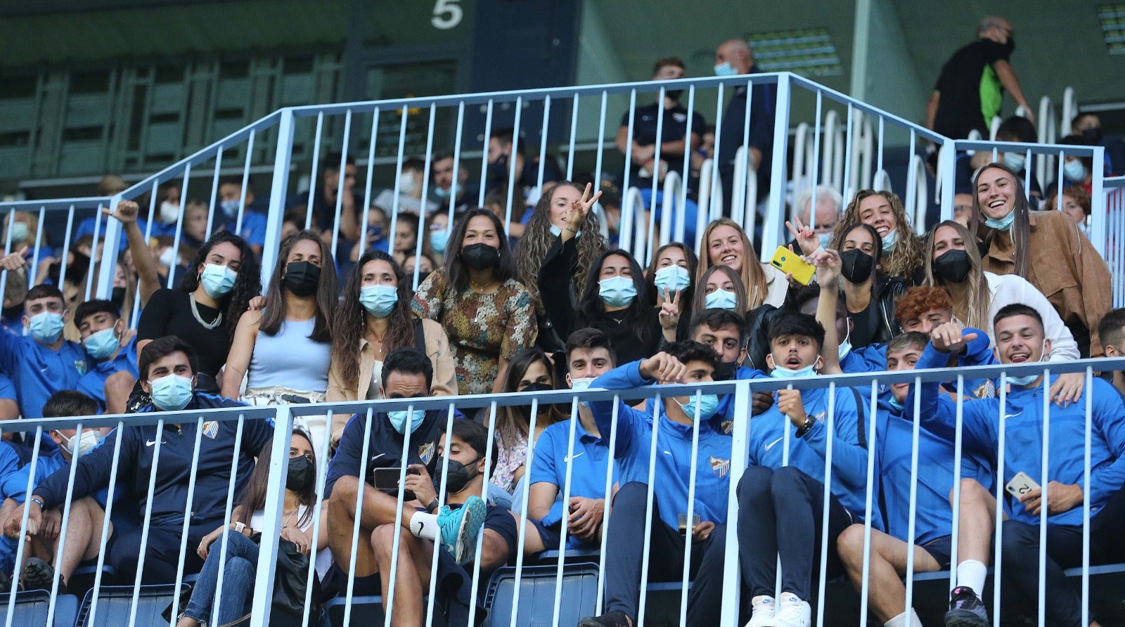 Celebración de los 80 años del estadio La Rosaleda. 