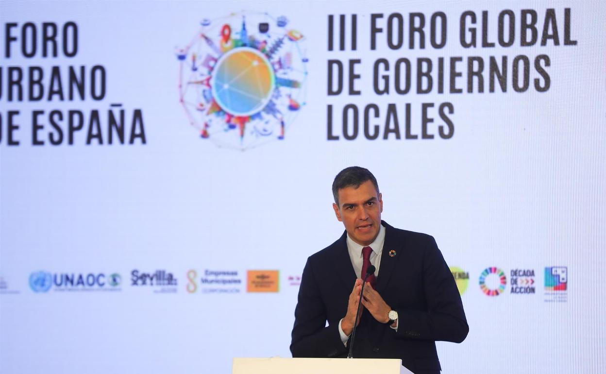 El presidente del Gobierno estatal, Pedro Sánchez. 