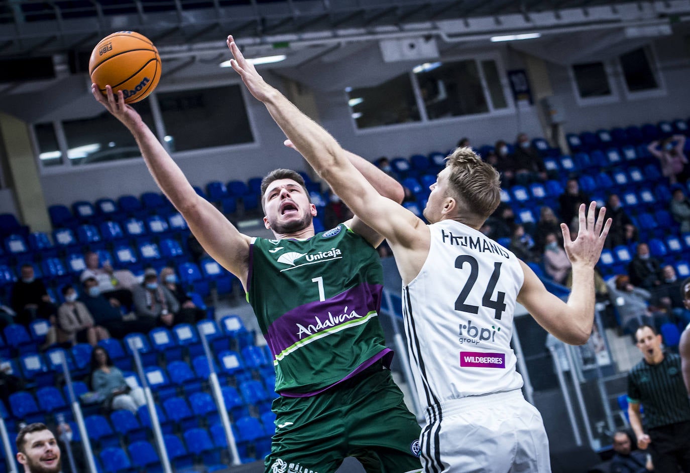 Estreno con triunfo del Unicaja en la Champions League. 