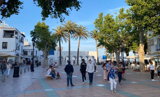 Imagen del Paseo Balcón de Europa. 