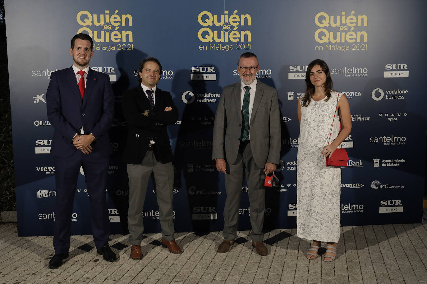 Sergio Gómez, Emilio Fuentes, Antonio Lara y Patricia Paz