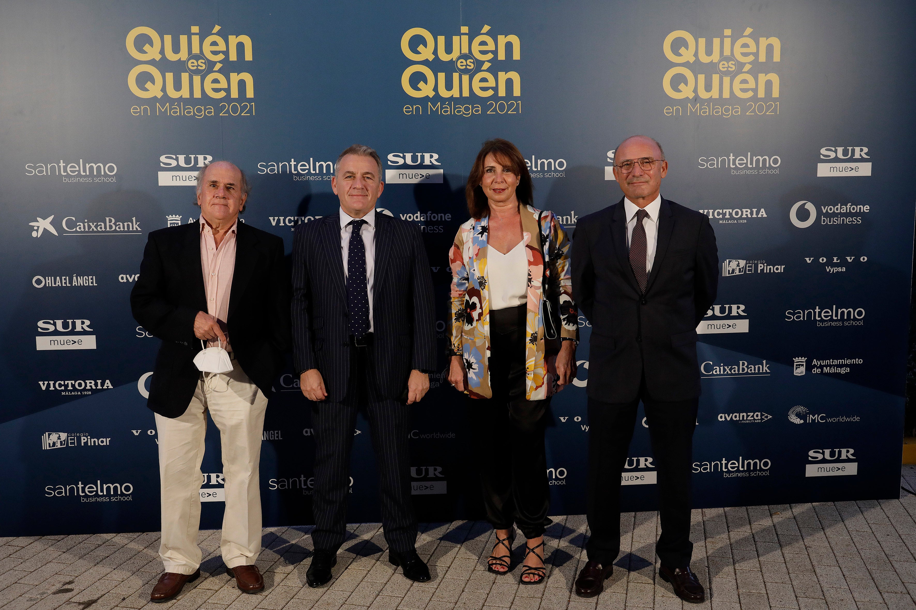 Manuel Montero, Rafael Romero, Esther Molina y Carlos Rubio.