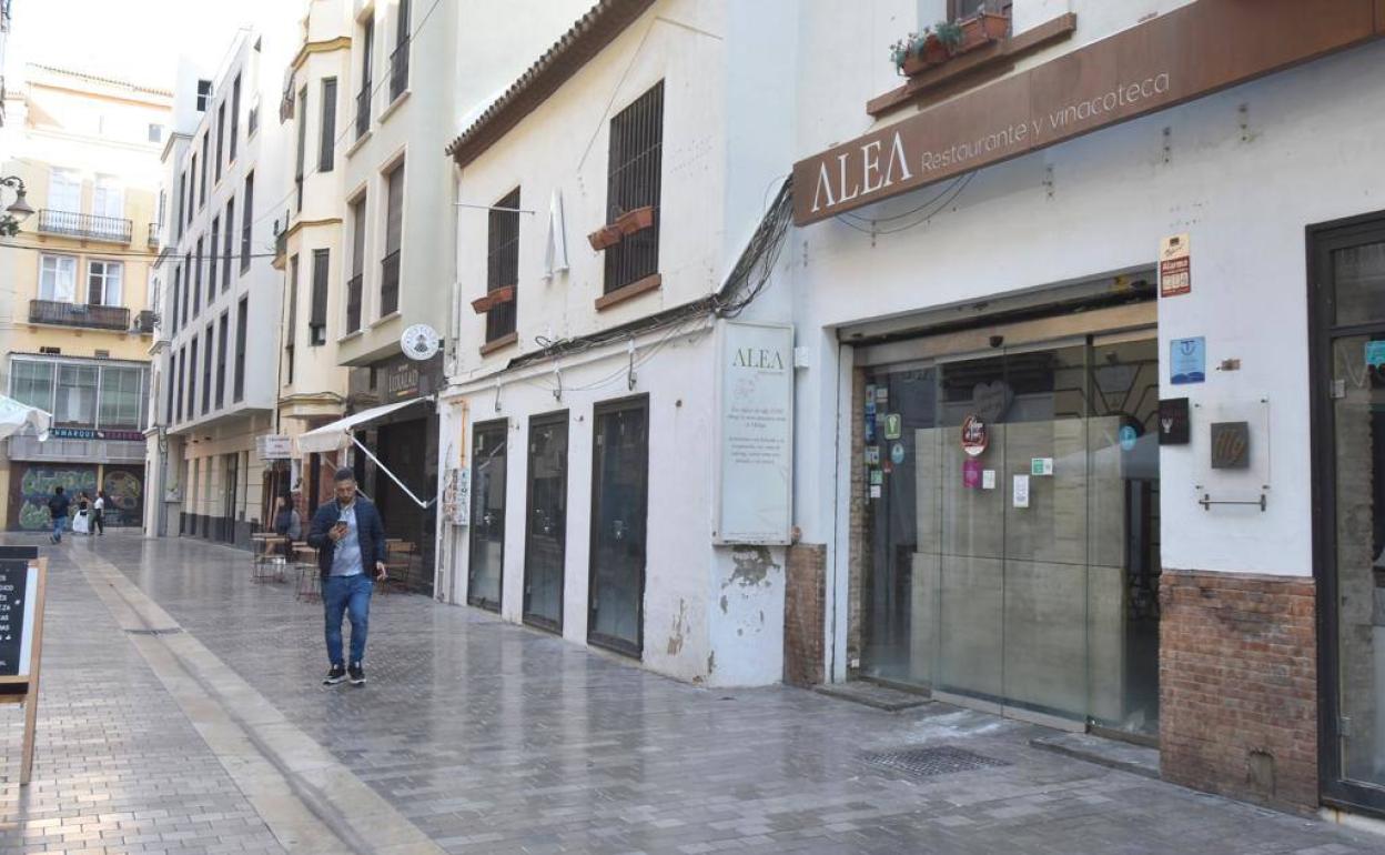 El restaurante lleva cerrado desde las pasadas navidades. 