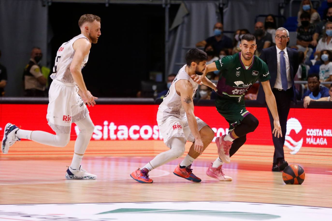 El Unicaja gana en casa al Río Breogán. 