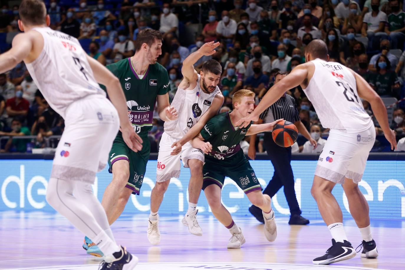 El Unicaja gana en casa al Río Breogán. 