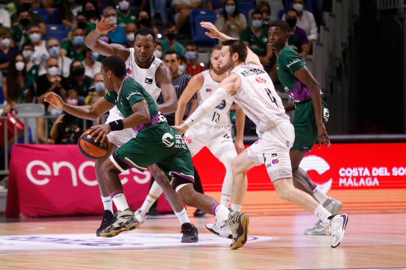 El Unicaja gana en casa al Río Breogán. 