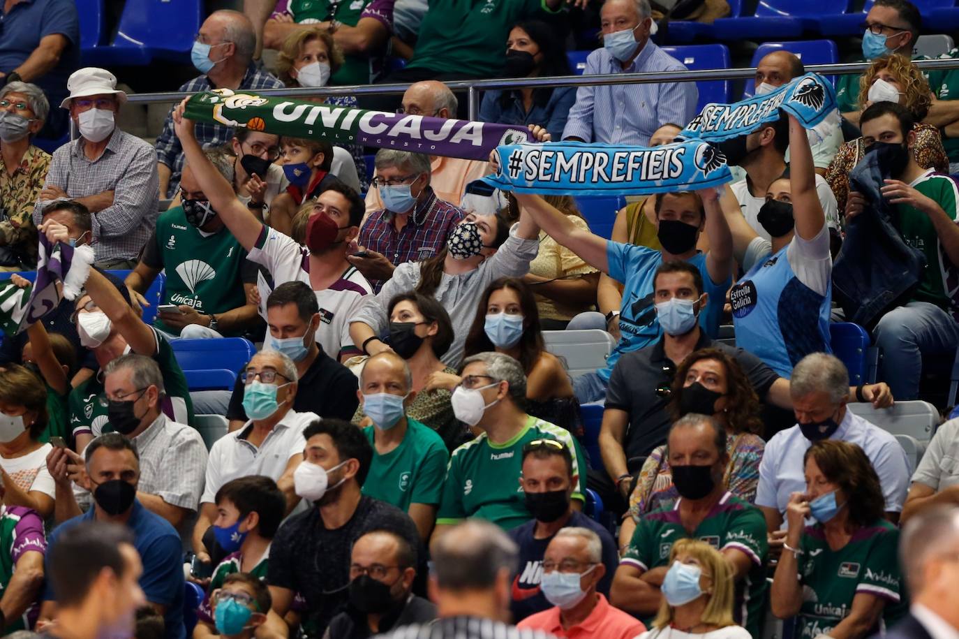 El Unicaja gana en casa al Río Breogán. 