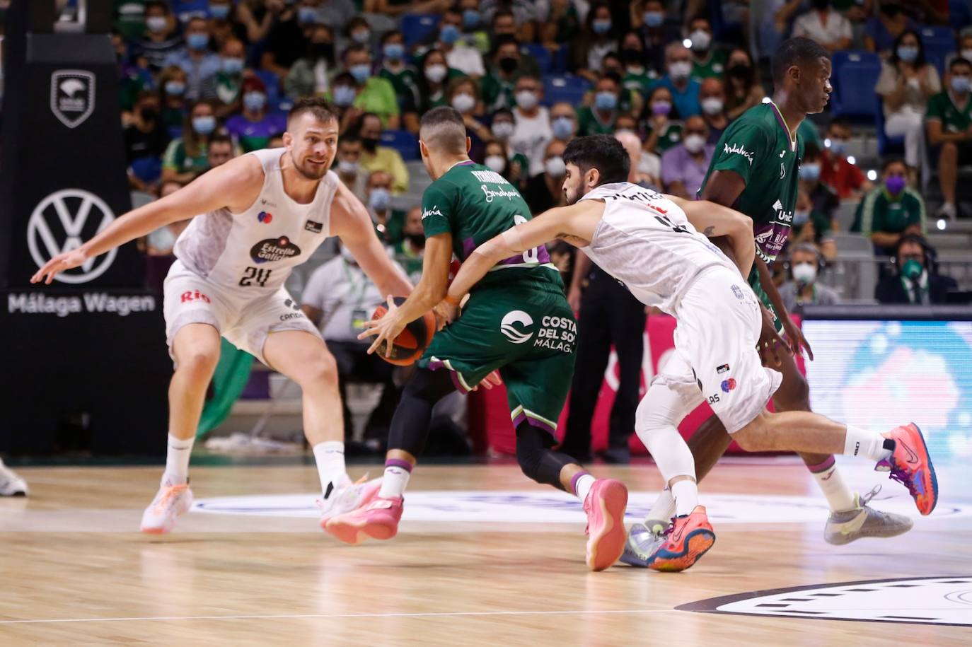 El Unicaja gana en casa al Río Breogán. 