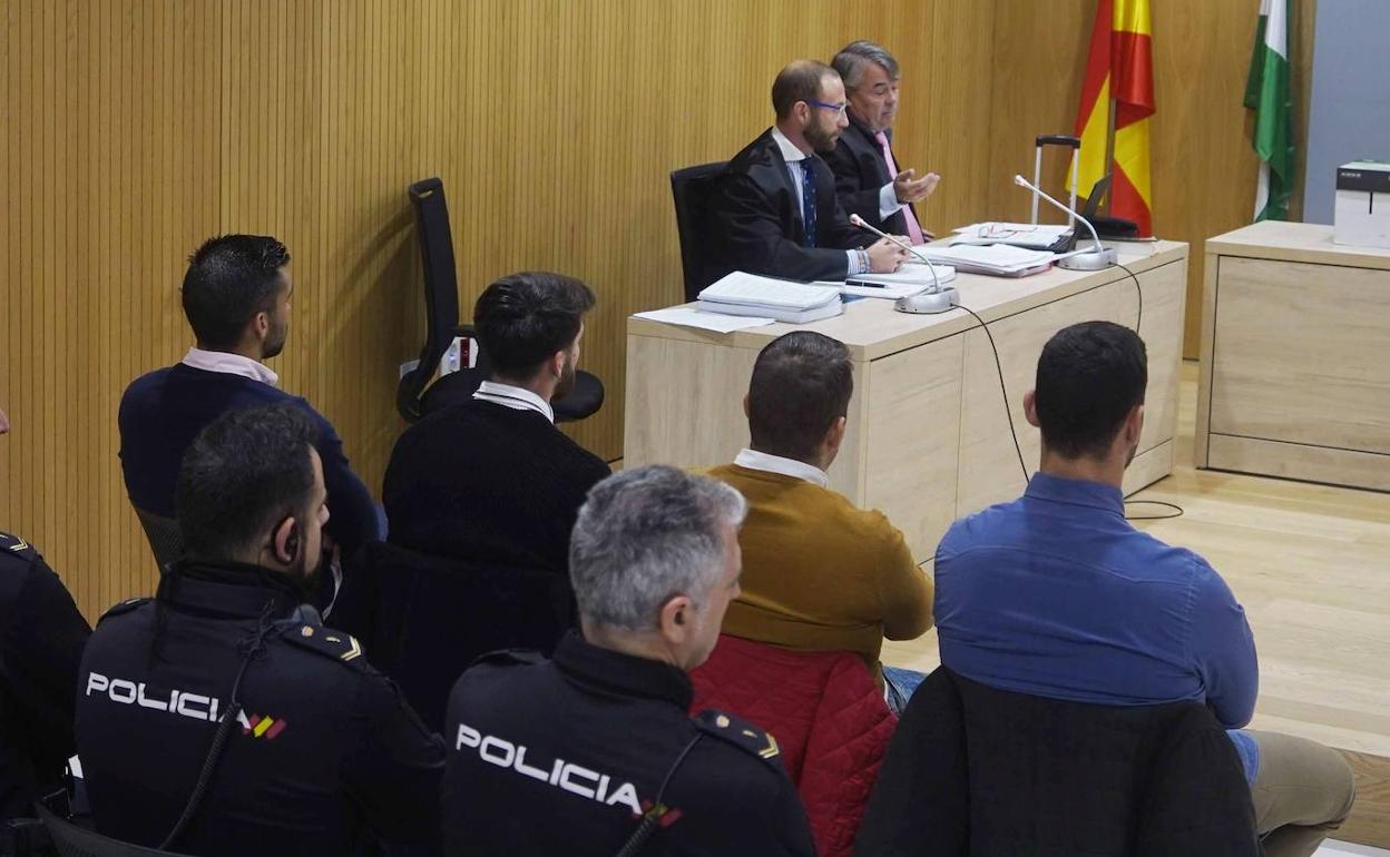 Un momento del juicio celebrado en 2019 en la Audiencia de Córdoba. 