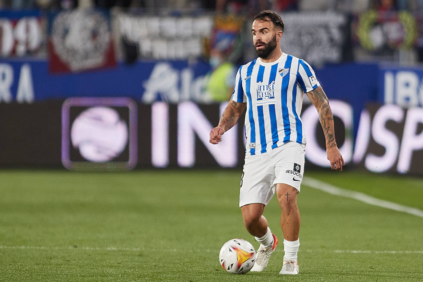 El Málaga se llevó un punto de su visita al estadio El Alcoraz 