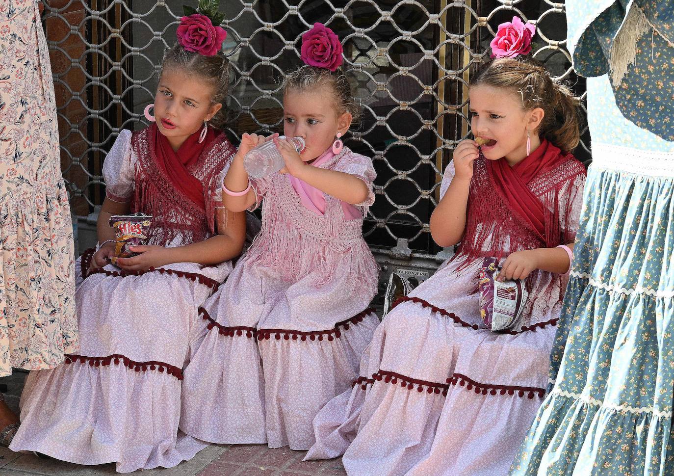 Procesión de San Pedro por las calles de Marbella. 