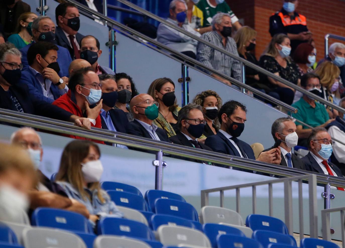 El Carpena acogió su primer partido de la Basketball Champions League 