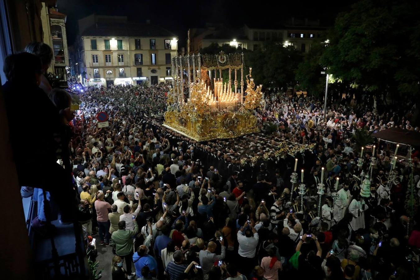 La Paloma volvió a las calles de Málaga tres años y medio después 