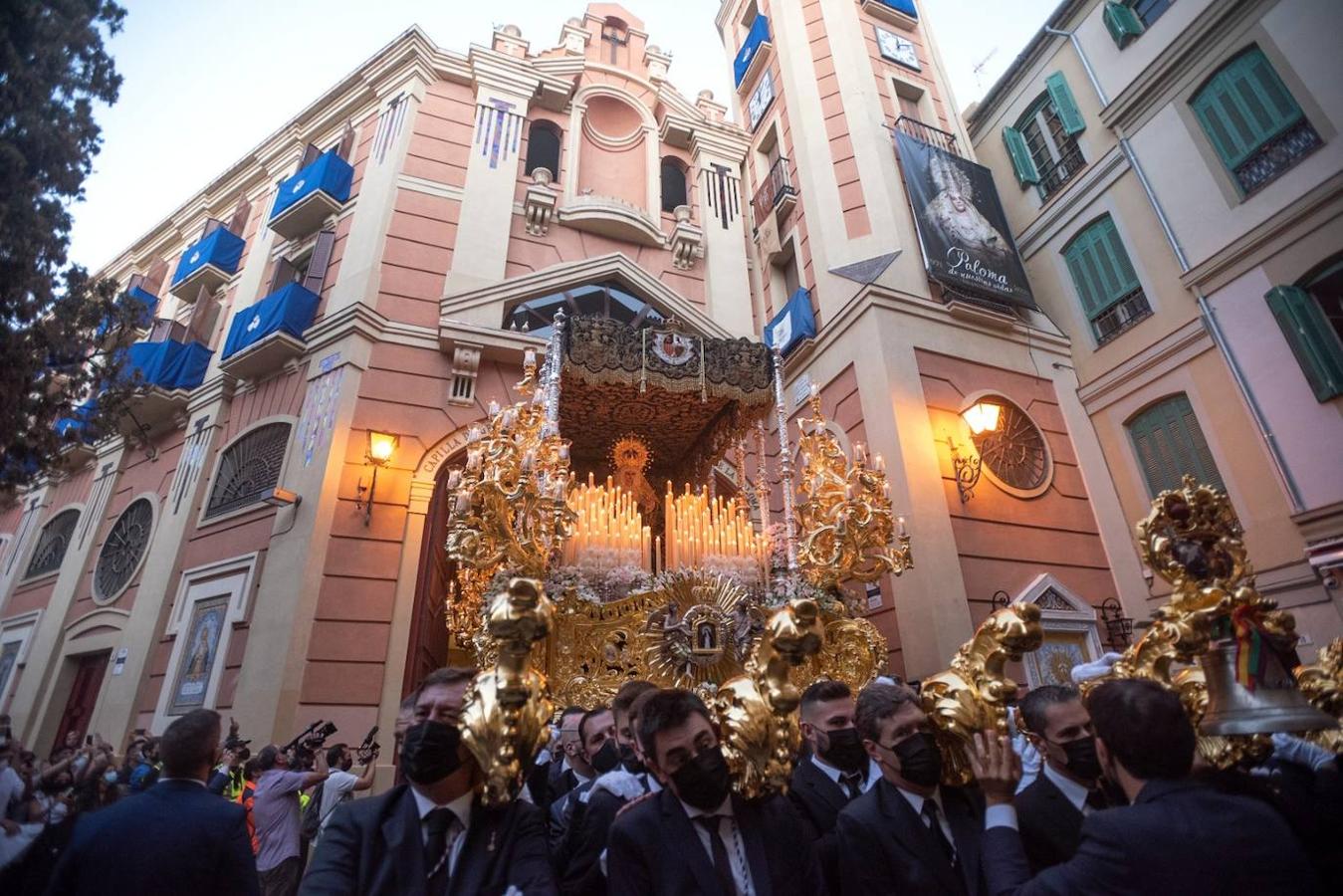 La Paloma volvió a las calles de Málaga tres años y medio después 