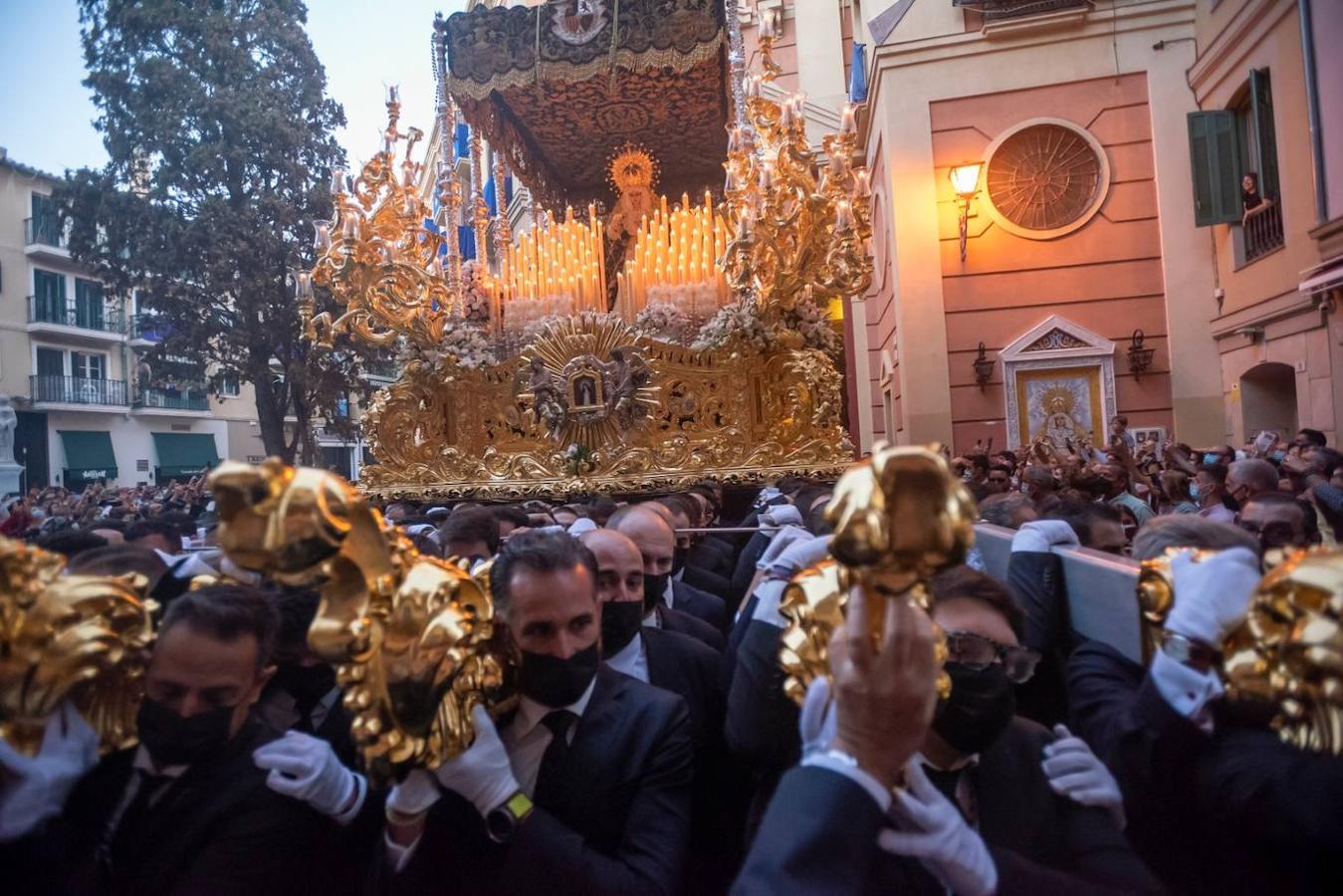 La Paloma volvió a las calles de Málaga tres años y medio después 
