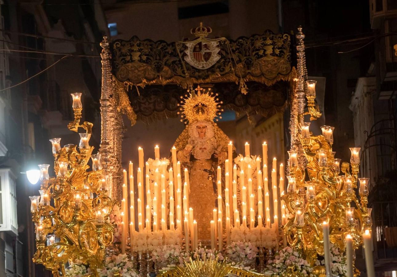 La Paloma volvió a las calles de Málaga tres años y medio después 