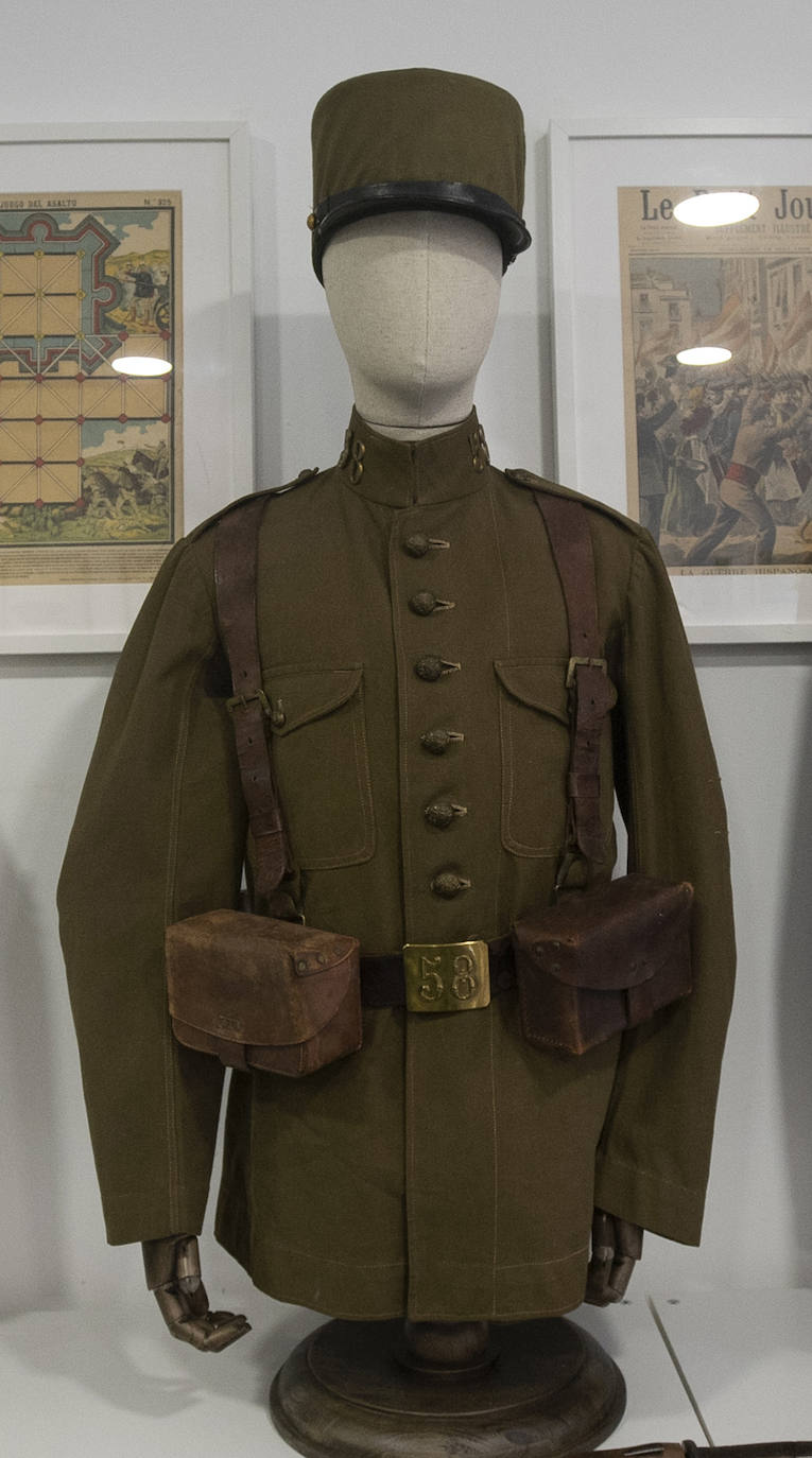 Soldado del Regimiento de Infantería ‘Alcántara’ número 58, año 1916