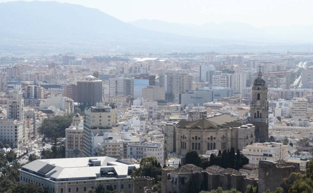 Recreación de la Catedral, con el tejado proyectado por el Obispado. 