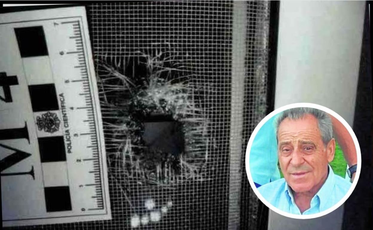 Mateo Vallecillos, jubilado de 74 años, murió en La Palmilla tras ser alcanzado en su casa por una bala perdida de un Kalashnikov