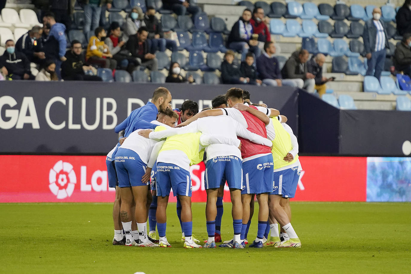 La Rosaleda volvió a mostrar un buen ambiente 