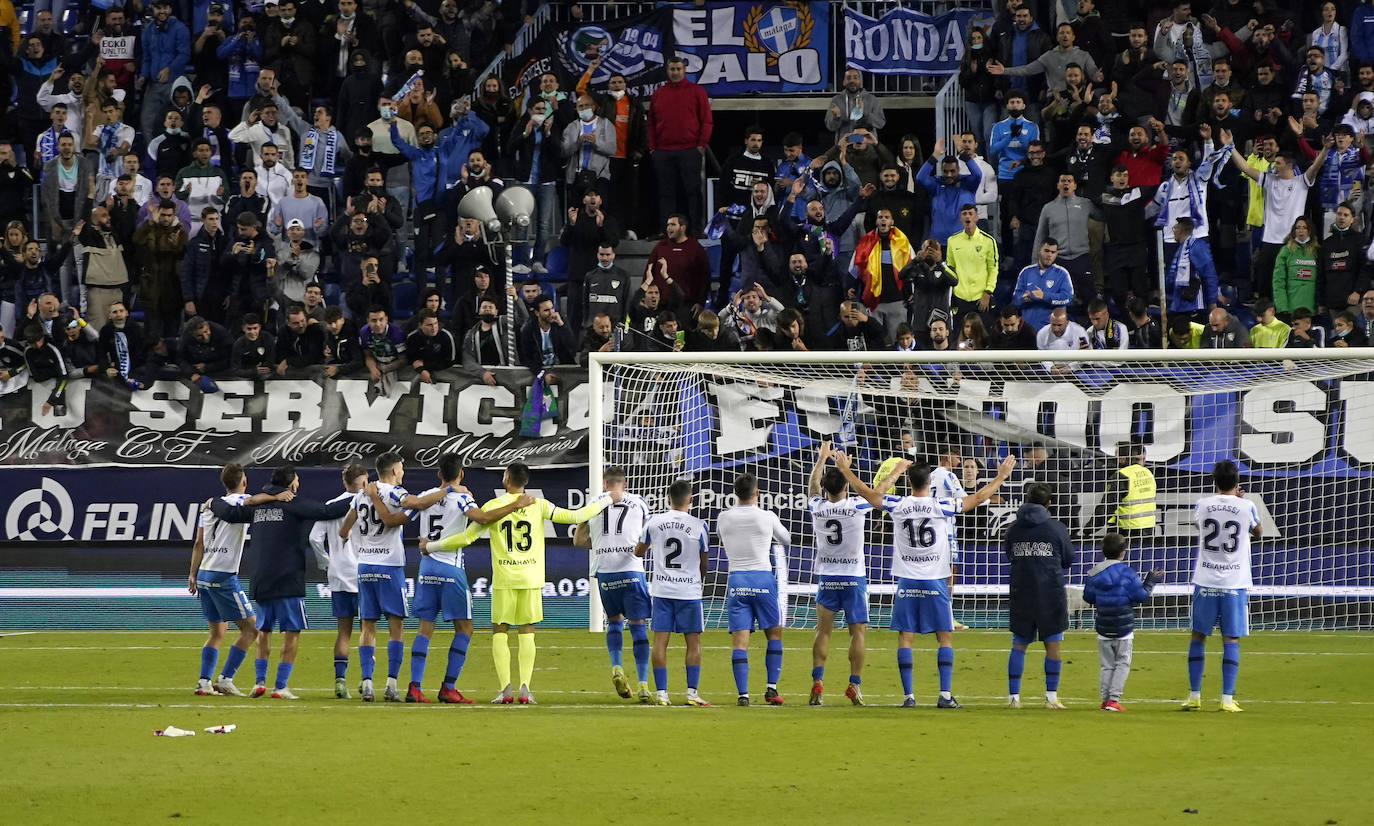 La Rosaleda volvió a mostrar un buen ambiente 