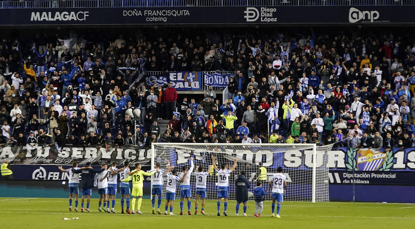 La Rosaleda volvió a mostrar un buen ambiente 