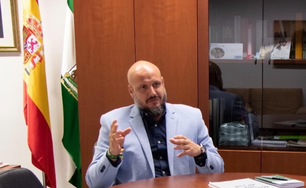 Rodrigo Alonso, durante la entrevista