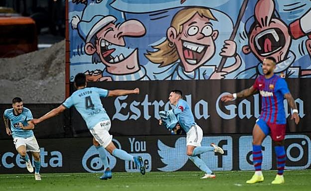 El Barça dilapida una cómoda ventaja en Balaídos