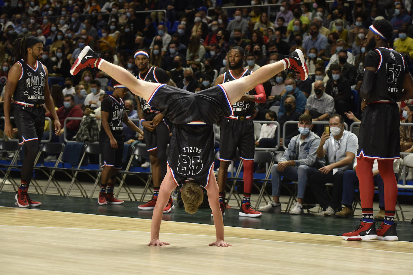 El público disfrutó de las acrobacias y los tiros imposibles del famoso equipo 