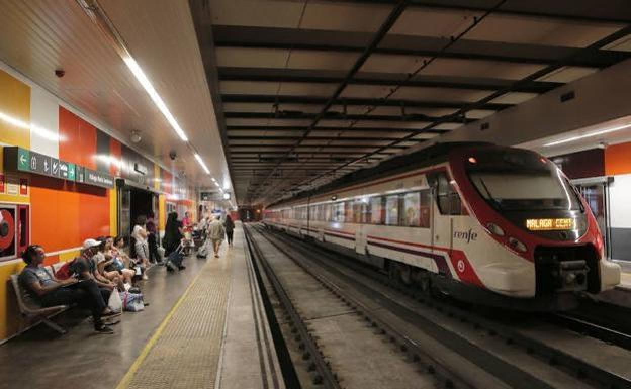 Aluvión de cancelaciones en el Cercanías de Málaga: 40 trenes anulados este miércoles, uno de cada tres