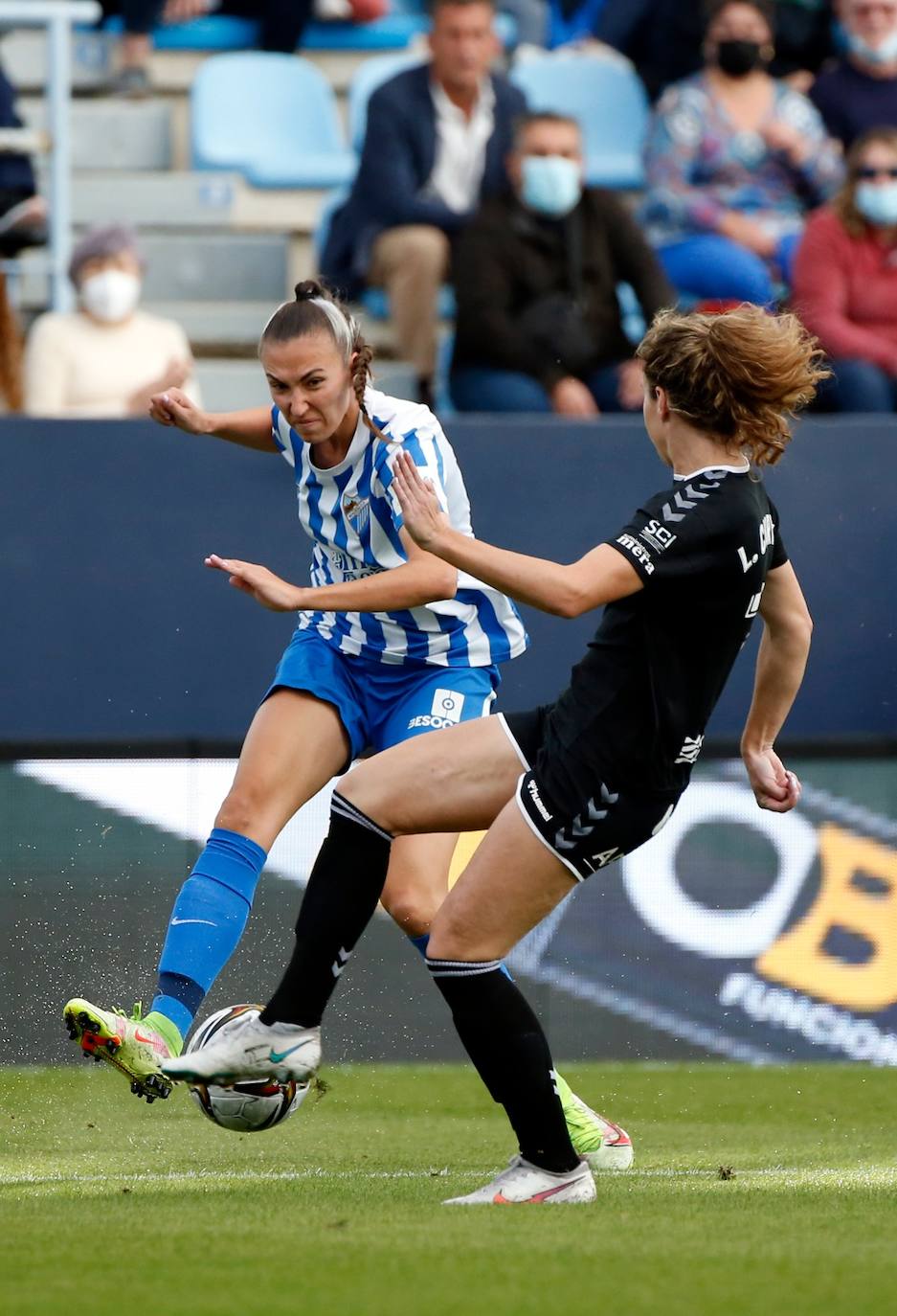 El Málaga gana al Zaragoza en la Copa de la Reina