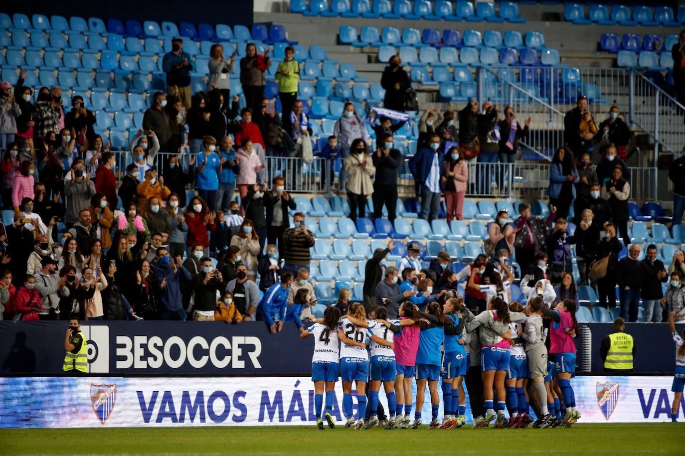 El Málaga gana al Zaragoza en la Copa de la Reina